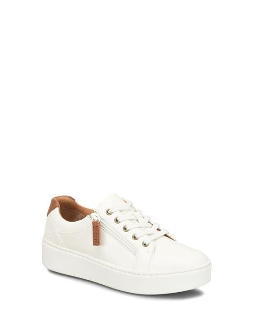 Børn White Moxie Zip Sneaker