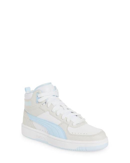 PUMA White Rebound Joy Sneaker