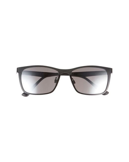 Vince Camuto Black 54Mm Rectangular Sunglasses for men