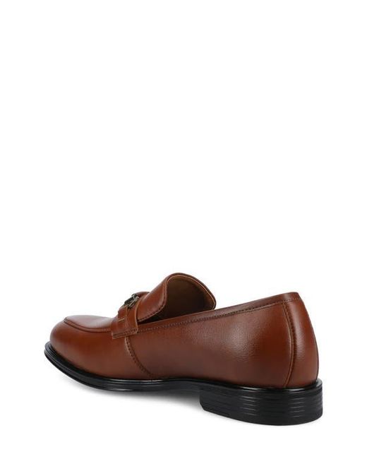 Vance Co. Brown Anthony Bit Loafer for men