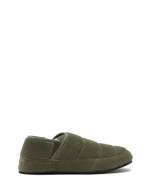Paisley & Gray Green Houser Quilted Faux Shearling Lined Slipper for men