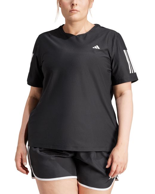 adidas Own the Run Running 1/2 Zip Sweatshirt - Black