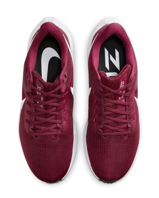Nike Purple Air Zoom Pegasus 39 Running Shoe for men
