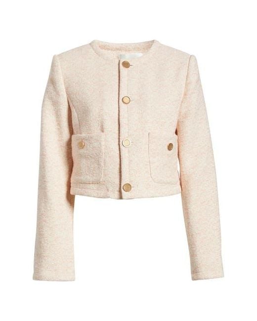 FRAME Blue The Tweed Jacket