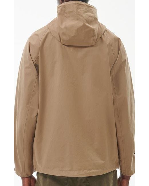 Barbour Brown Whitstone Waterproof Jacket for men