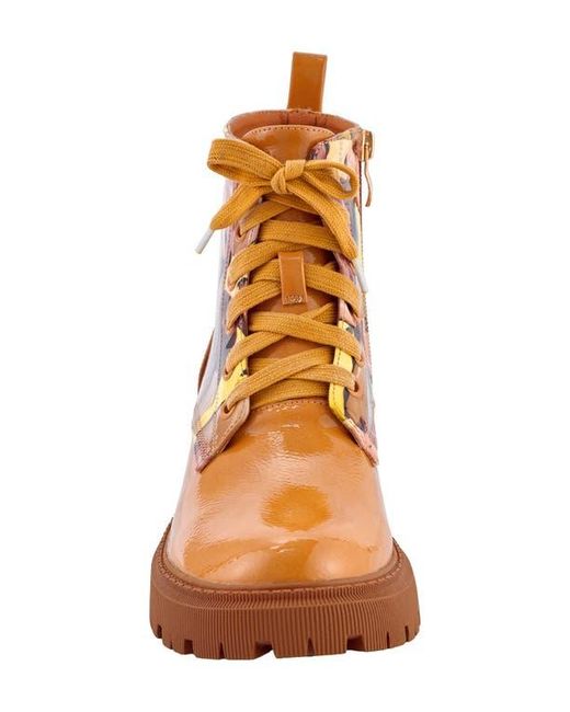 Ninety Union Brown Freeway Lug Sole Combat Boot