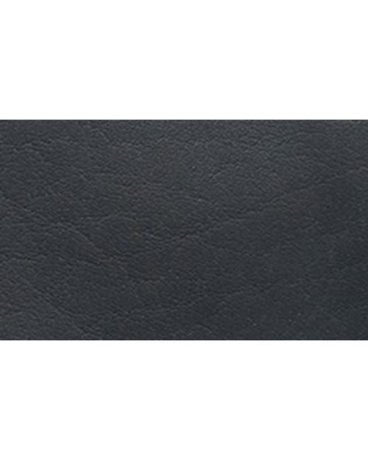 Mancini Black Leather Laptop Messenger Bag for men