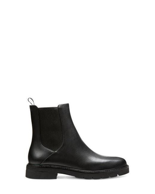 Stuart Weitzman Black Dylan Chelsea Boot
