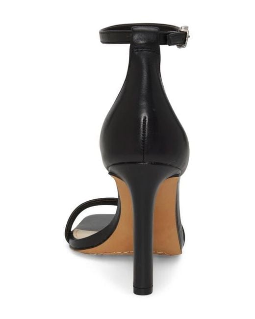 Vince Camuto Black Lauralie Ankle Strap Sandal
