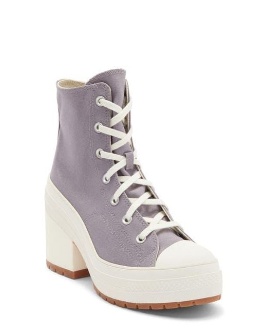 Converse White Gender Inclusive Chuck 70 Luxe Heel High Boot