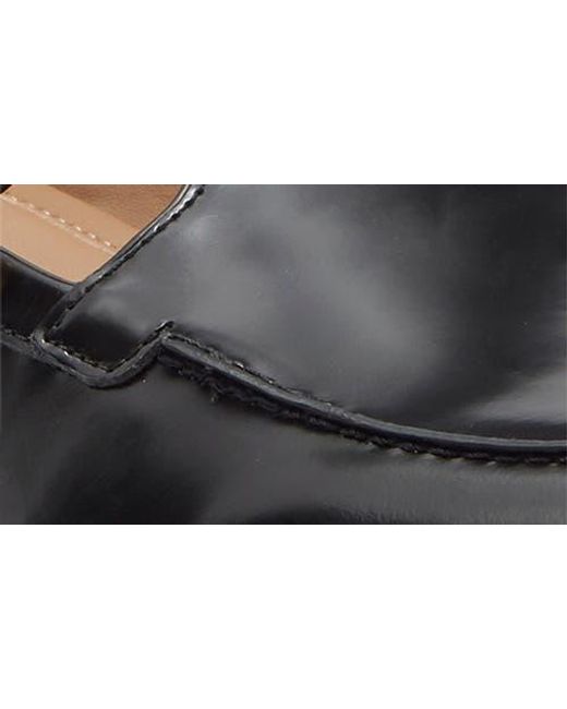 Sam Edelman Black Elaina T-Strap Flat