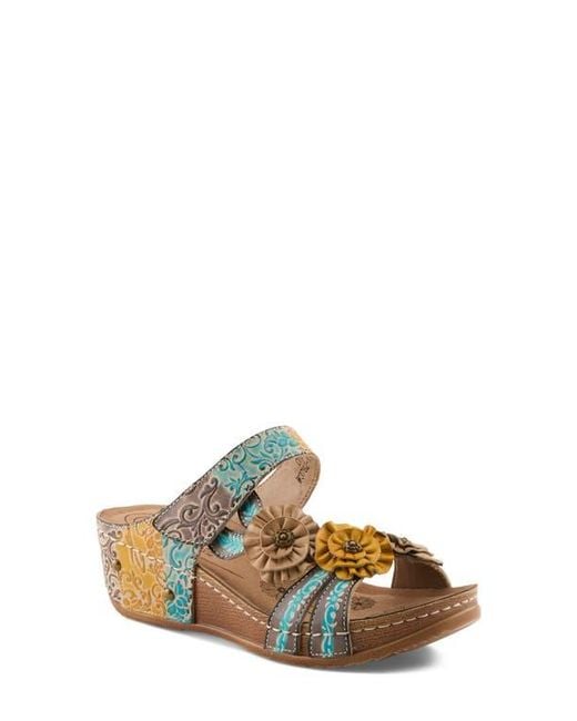 Spring Step Multicolor Oh So Sweet Platform Sandal