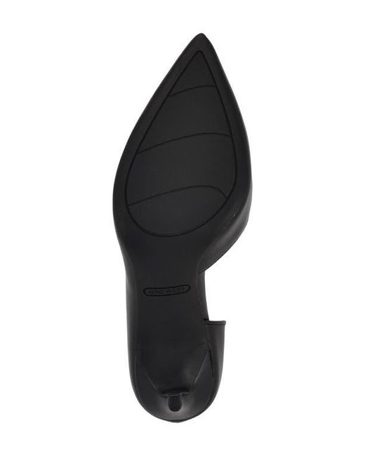 Nine West Black Everytime D'Orsay Pointed Toe Pump