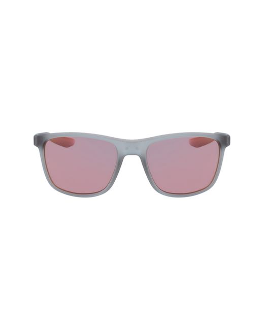 Nike Pink Essential Endeavor Wraparound Sunglasses for men
