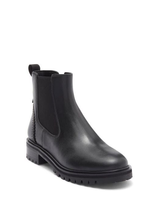 Kate Spade Black Estelle Lug Sole Boot