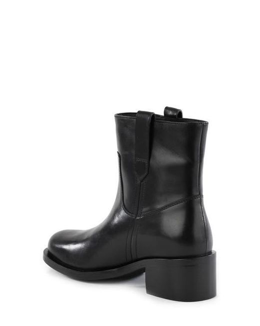 Seychelles Black Curl Up Leather Boot