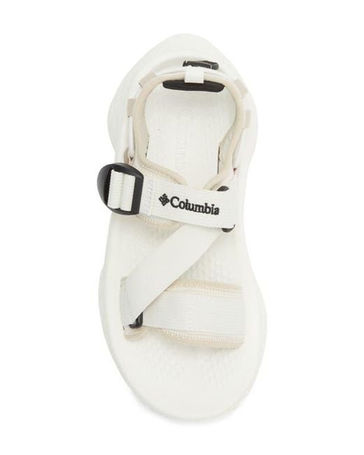Columbia White Konos Elevate Sandal