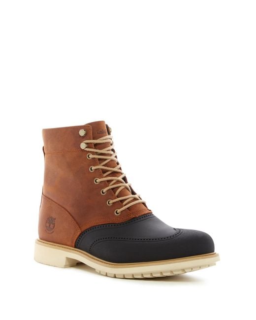 Timberland Brown Stormduck Wingtip Boot for men