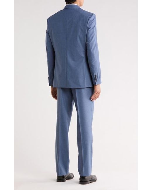 Boss Blue Karl Solid Suit for men