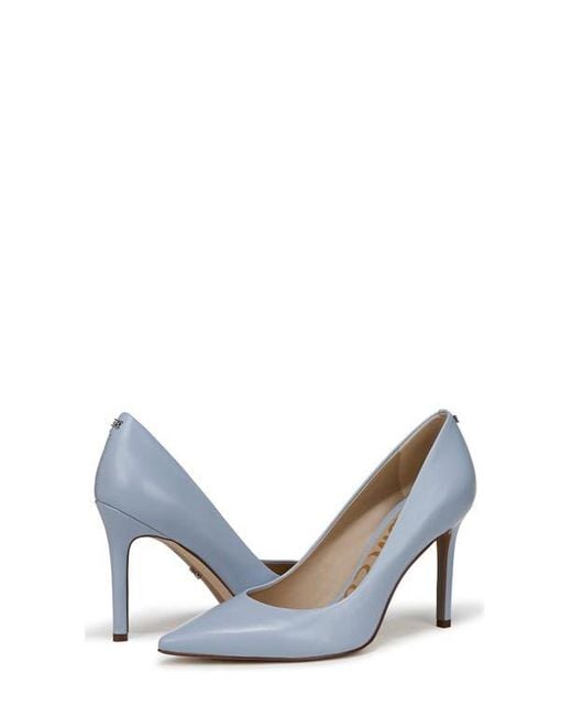 Sam Edelman Blue Hazel Pointed Toe Pump