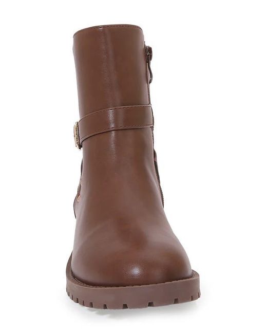 BERNESS Brown Lug Sole Bootie