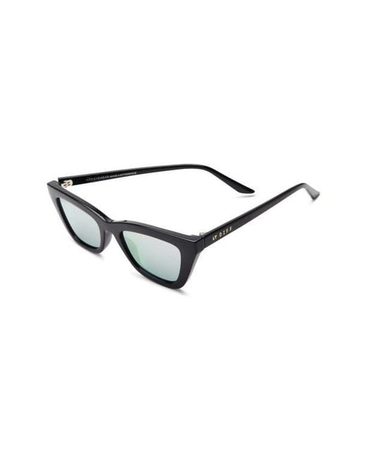 DIFF Black Noelle 50Mm Cat Eye Sunglasses
