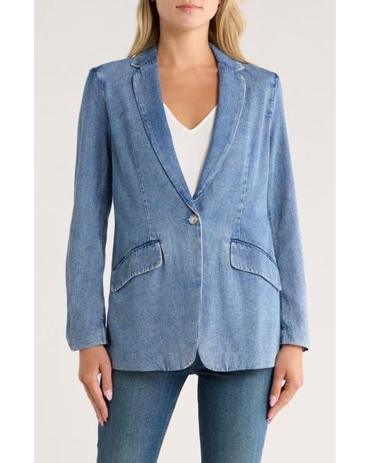 Rag & Bone Women's Blue Marcella Denim Blazer
