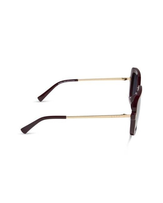 DIFF Multicolor Sandra 54Mm Gradient Square Sunglasses