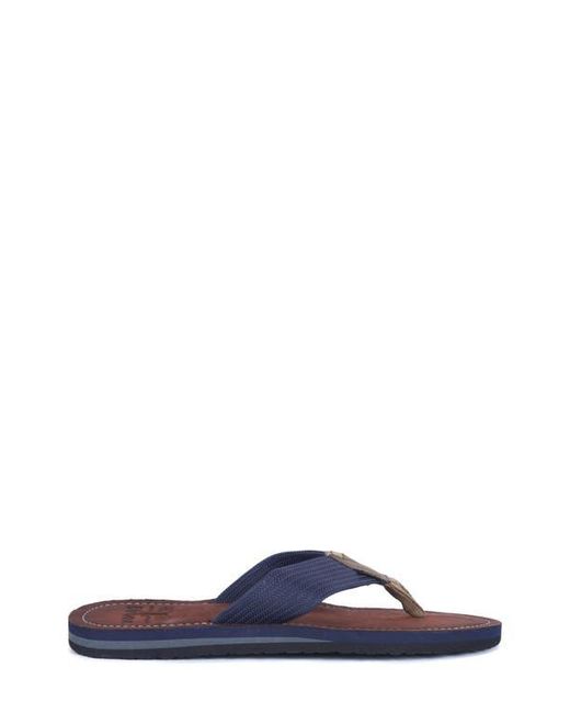 Barbour Blue Toeman Flip Flop for men