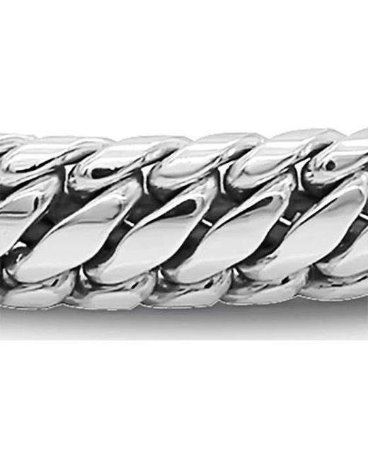 DEVATA Metallic Sterling Silver Chain Bracelet