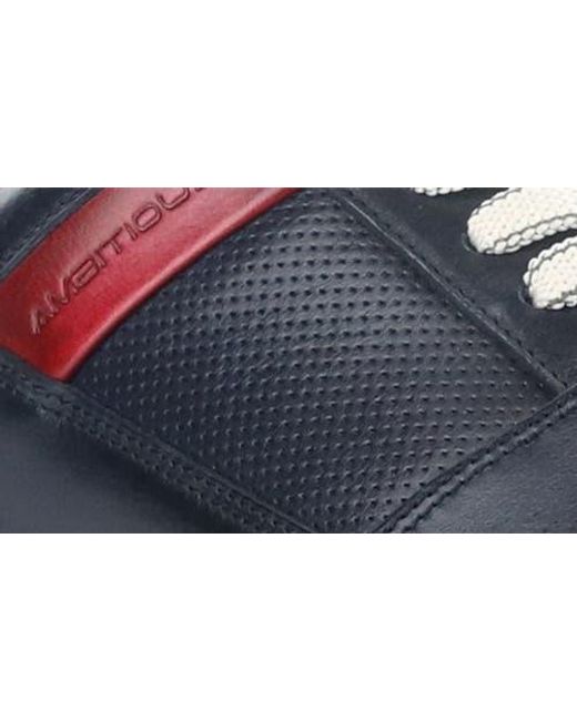 Ambitious Blue 11240 Perforated Sneaker for men