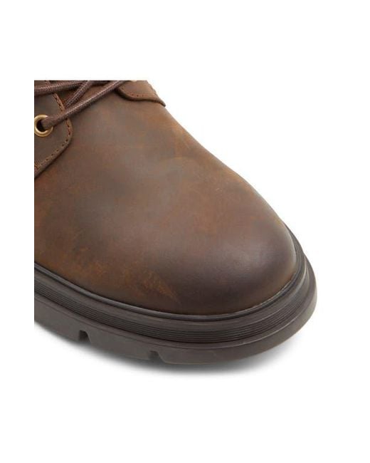 ALDO Brown Graveldiver Waterproof Combat Boot for men