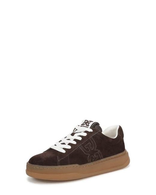 Sam Edelman Brown Rhea Platform Sneaker