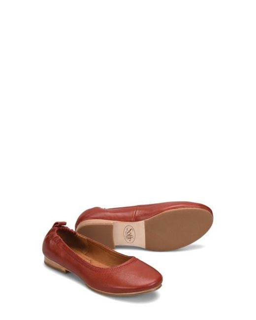 Söfft Red Kenni Ballet Flat