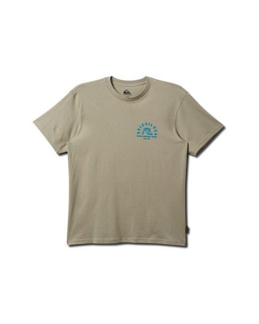 Quiksilver Green Shadow Block Mt0 Graphic T-Shirt for men