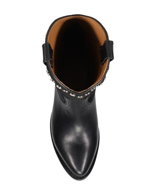 Frye Black Billy Stud Western Boot
