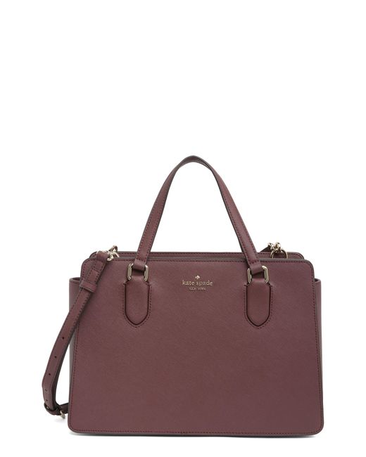 Kate Spade Laurel Way Reese Satchel in Purple Lyst