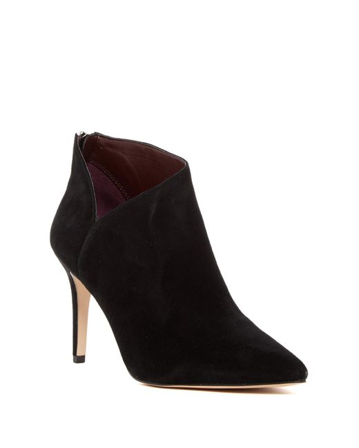 Enzo Angiolini Black Ruthely Suede Bootie