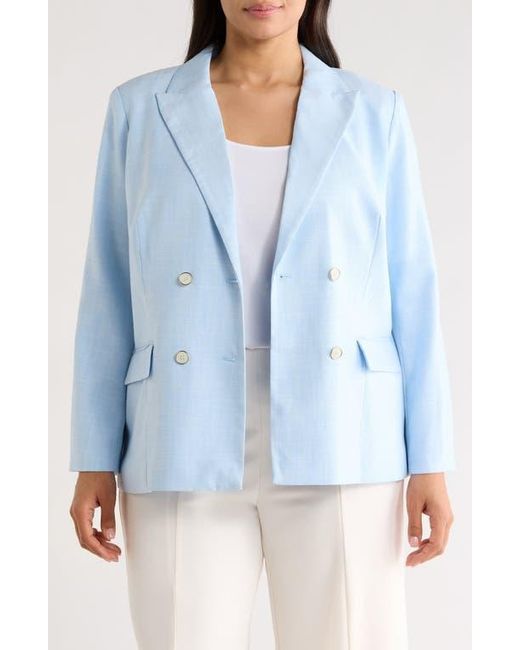 Vince Camuto Blue Double Breasted Jacket