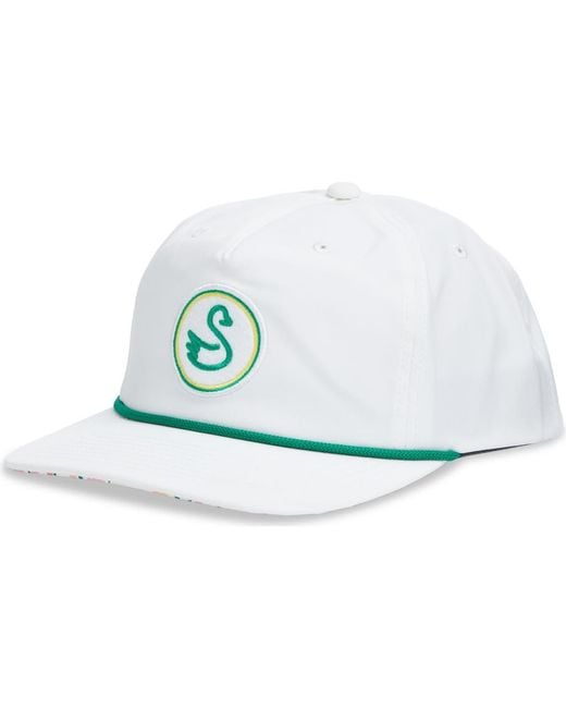 Swannies Blue Cale Snapback Baseball Cap for men