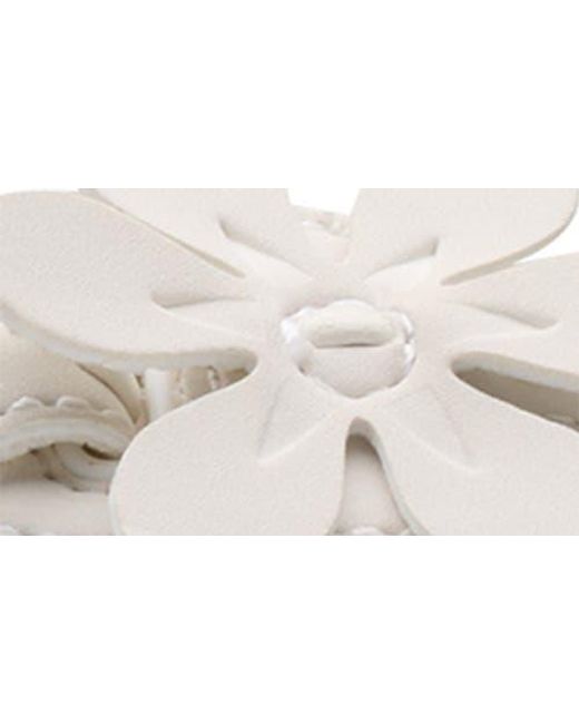 Clarks White Breeze Opal Sandal