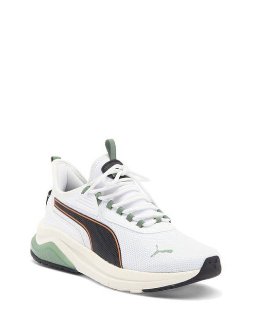 PUMA White Amplifier Sneaker for men