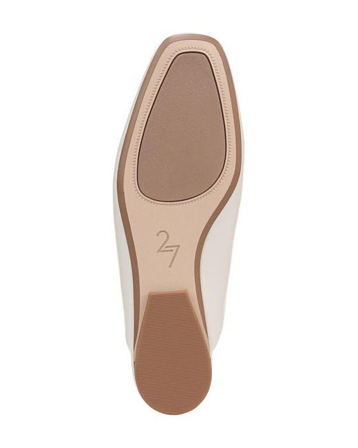 27 EDIT Naturalizer White Carla Mule