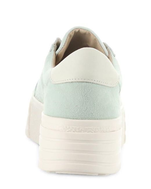 Bos. & Co. White Lotta Platform Sneaker