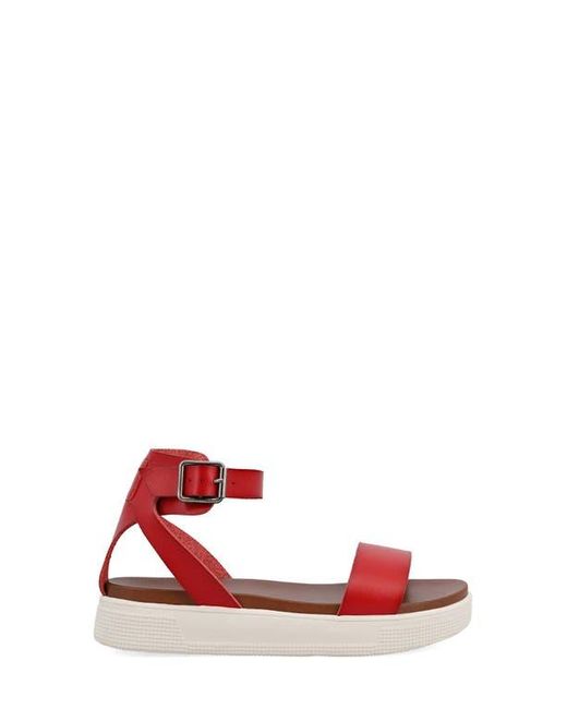 MIA Red Ellen Platform Sandal