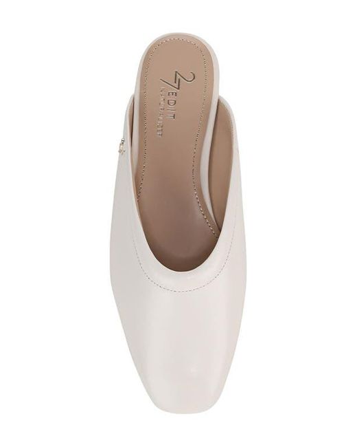 27 EDIT Naturalizer White Carla Mule