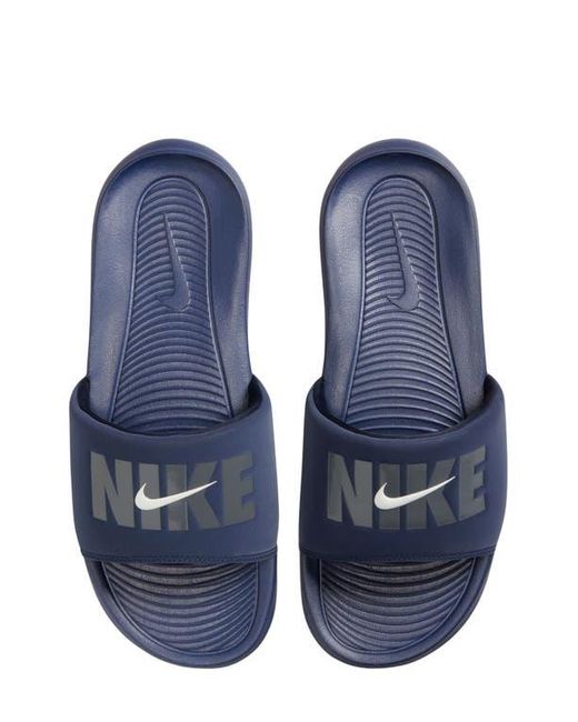 Nike Blue Victori One Se Slide for men