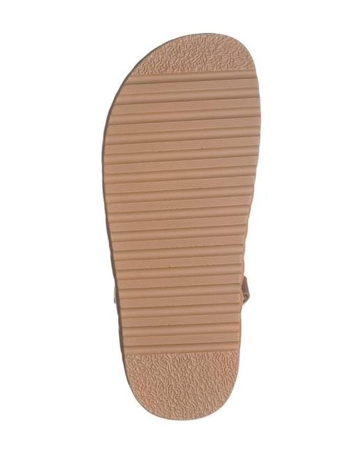 【Steve Madden】Bowie プラットフォームスリングバックサンダル Steve Madden Bowie Platform Slingback Sandal in Brown | Lyst