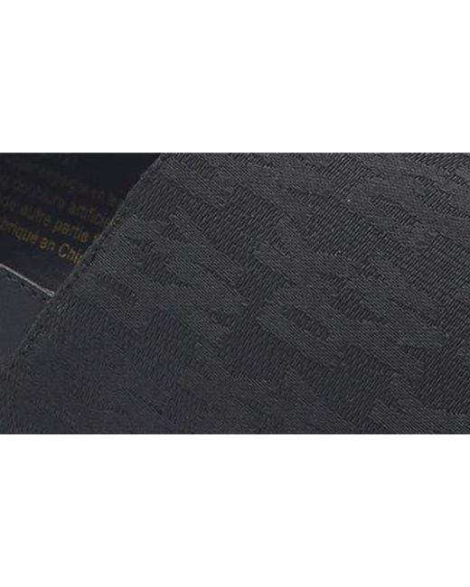 DKNY Blue Fabrice Logo Jacquard Flat