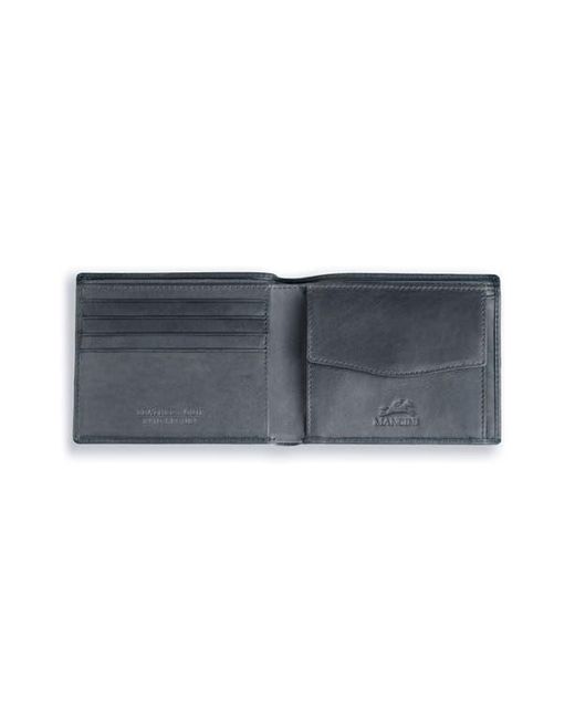 Mancini Blue Rfid Bifold Wallet for men